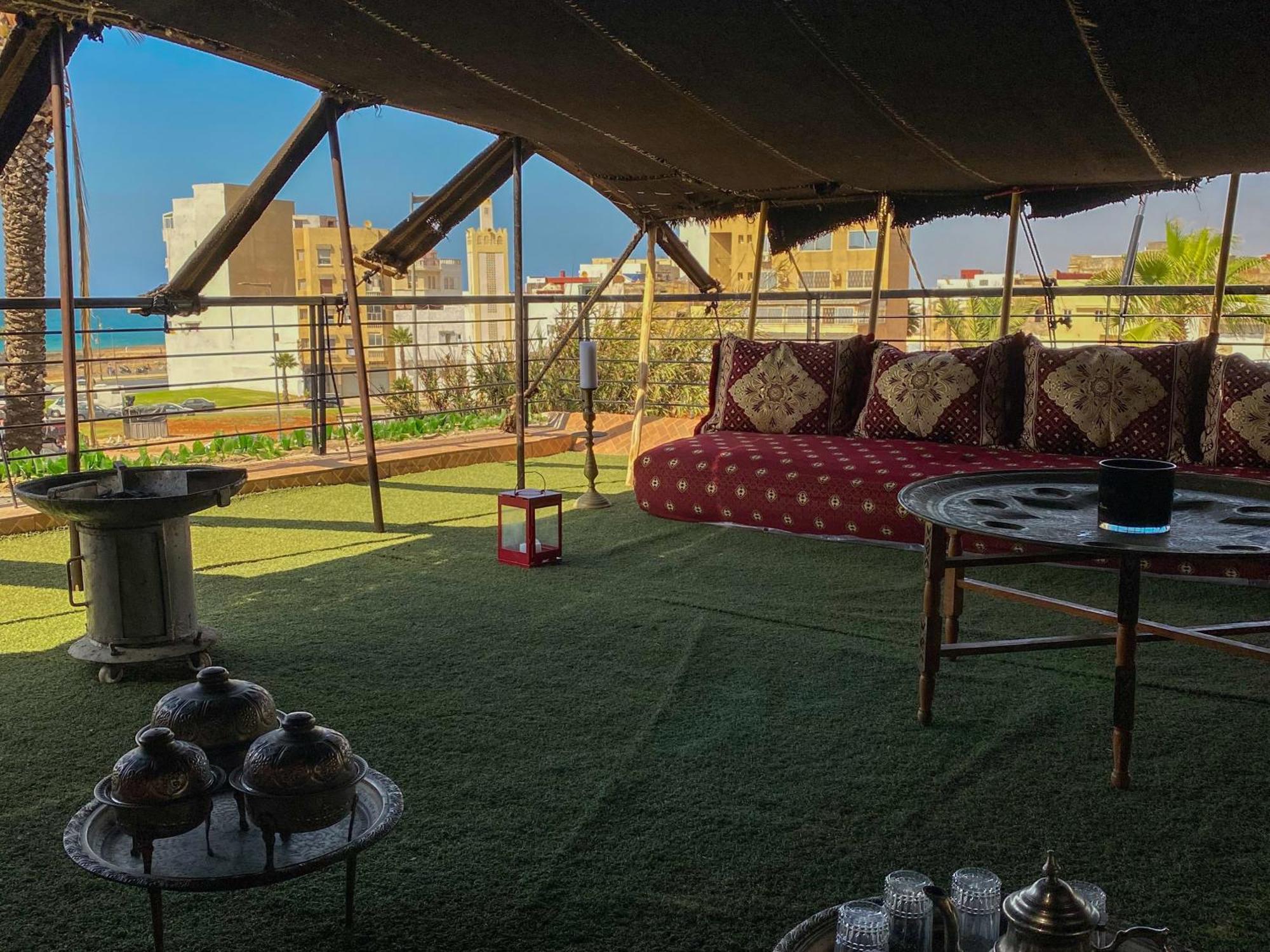 Dar Lghzal Special Offer In Rabat Winner Of Guest Experience 2025 Awards Traditional Sahrawi And Berber Privative Villa With Swimming Pool Jacuzzi Sea View And On Site Restaurant Ideal For Family And Groups In Rabat'S Center No Car Required Esterno foto